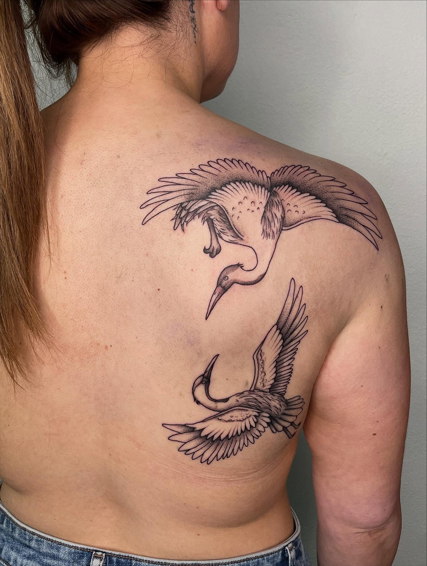 Tattoo by @inkedbyharlow โ black_and_grey