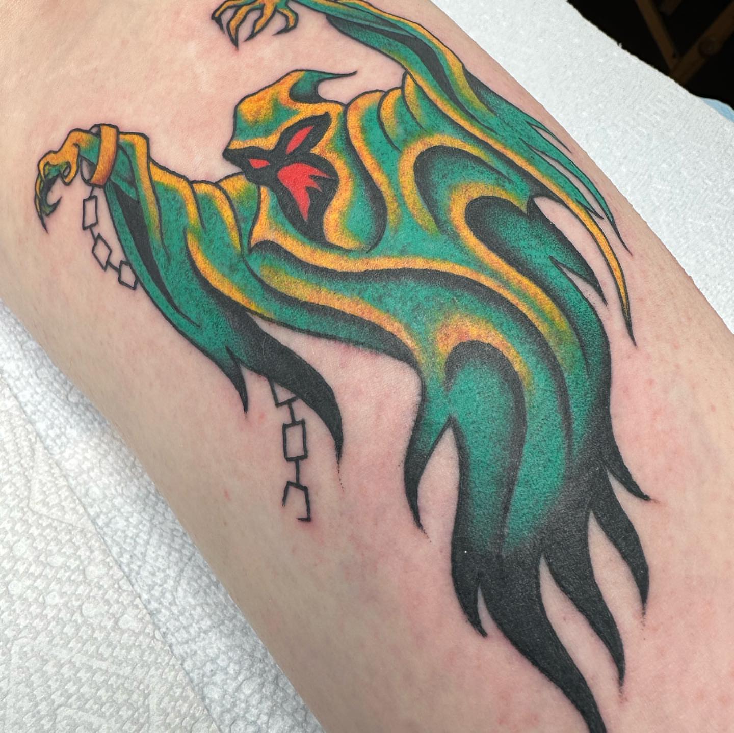 Tattoo by @austinmurfitttattoos — new_school, tribal