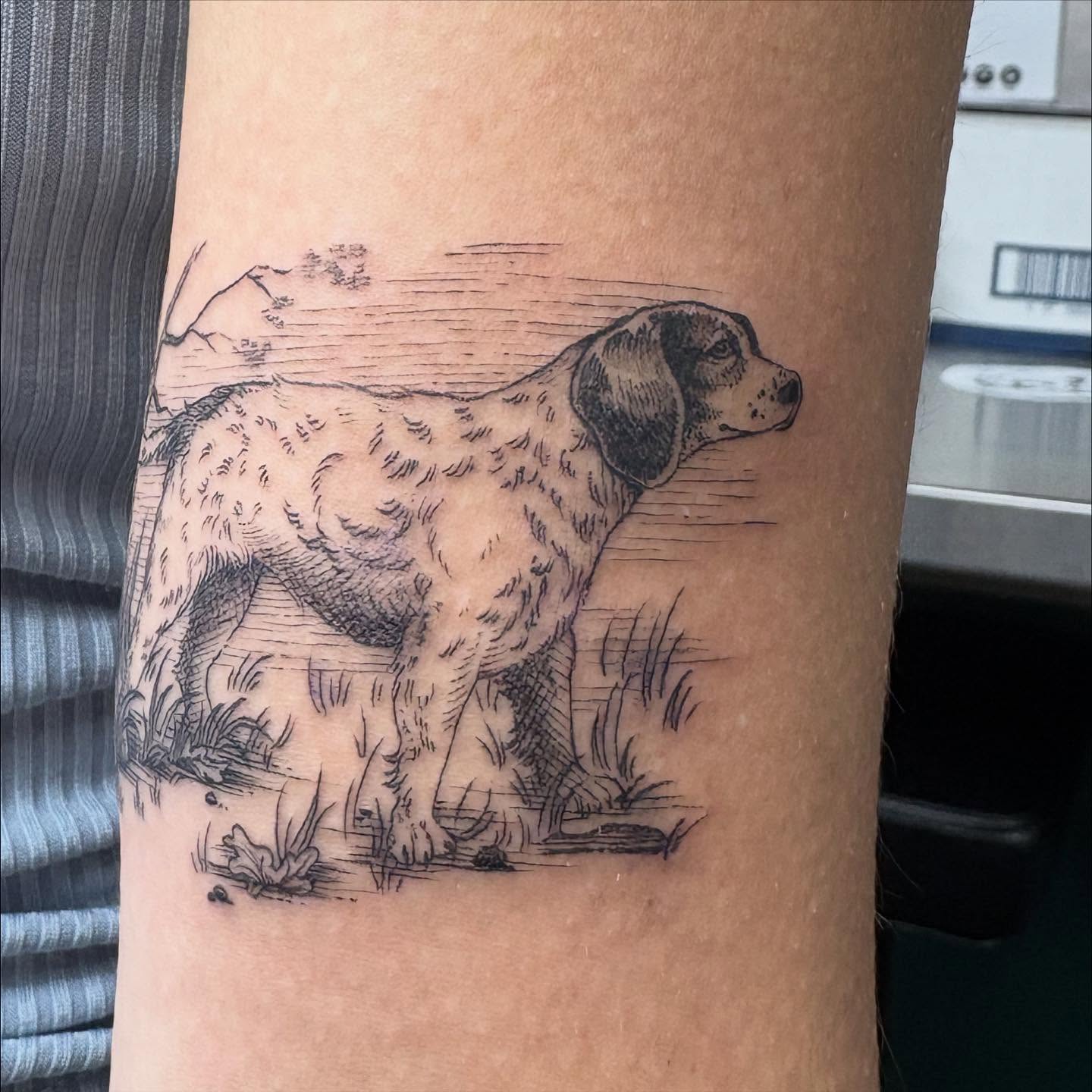 Tattoo by @lu_tatu — black_and_grey