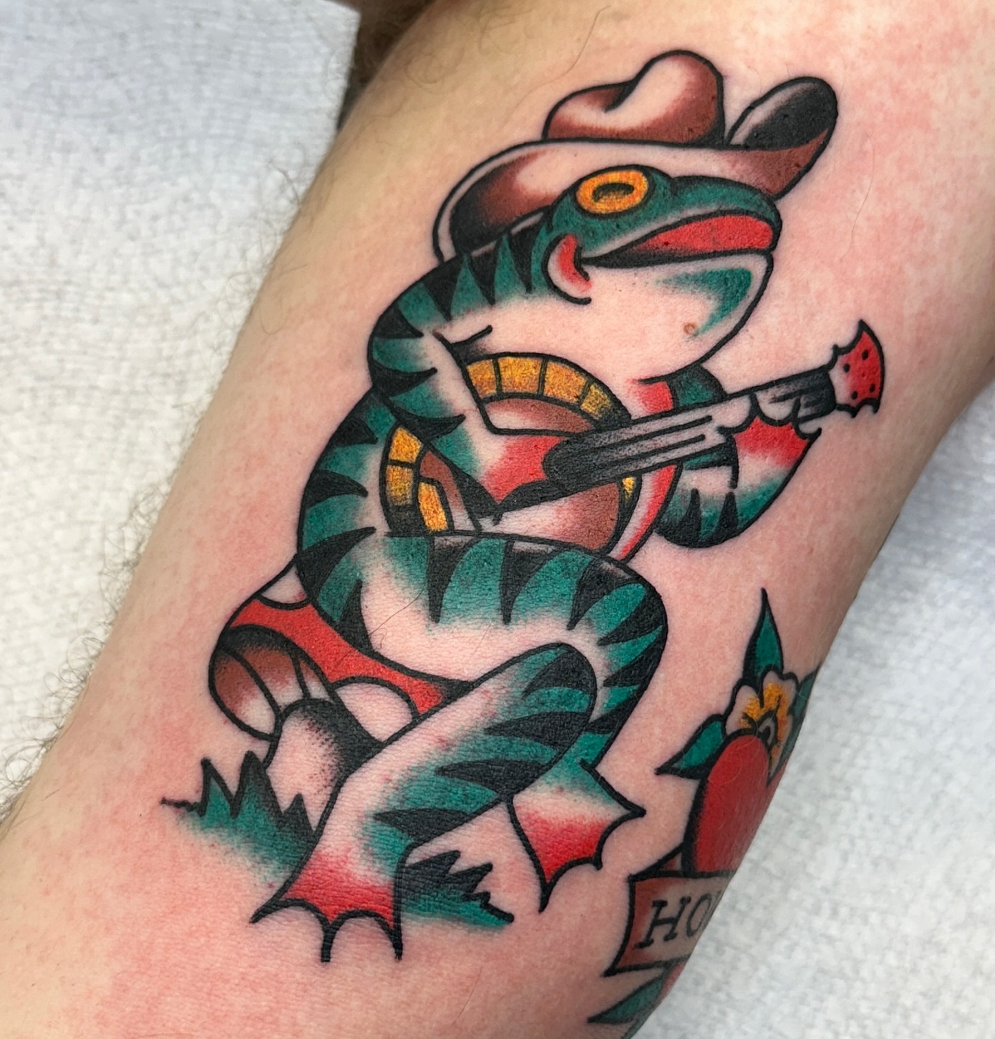 Tattoo by @bonhommetattoo — american_traditional