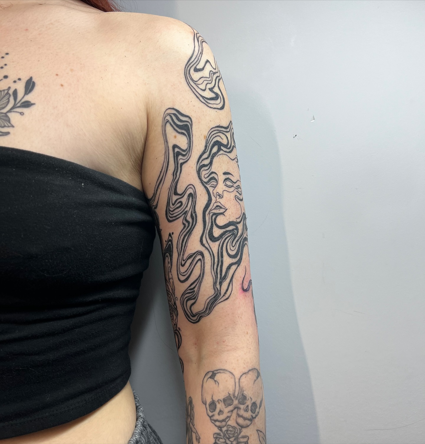 Tattoo by @ilenadoodles β black_and_grey