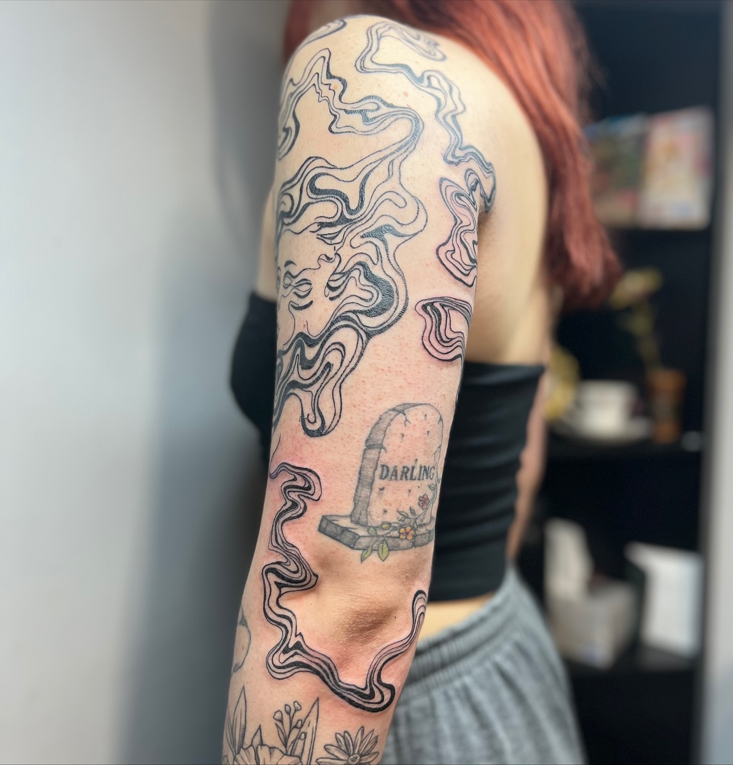 Tattoo by @ilenadoodles β black_and_grey