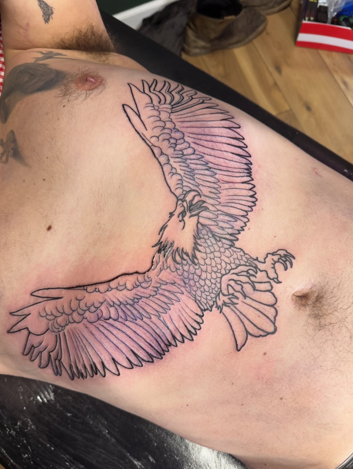 Tattoo by @sassafrastats — american_traditional