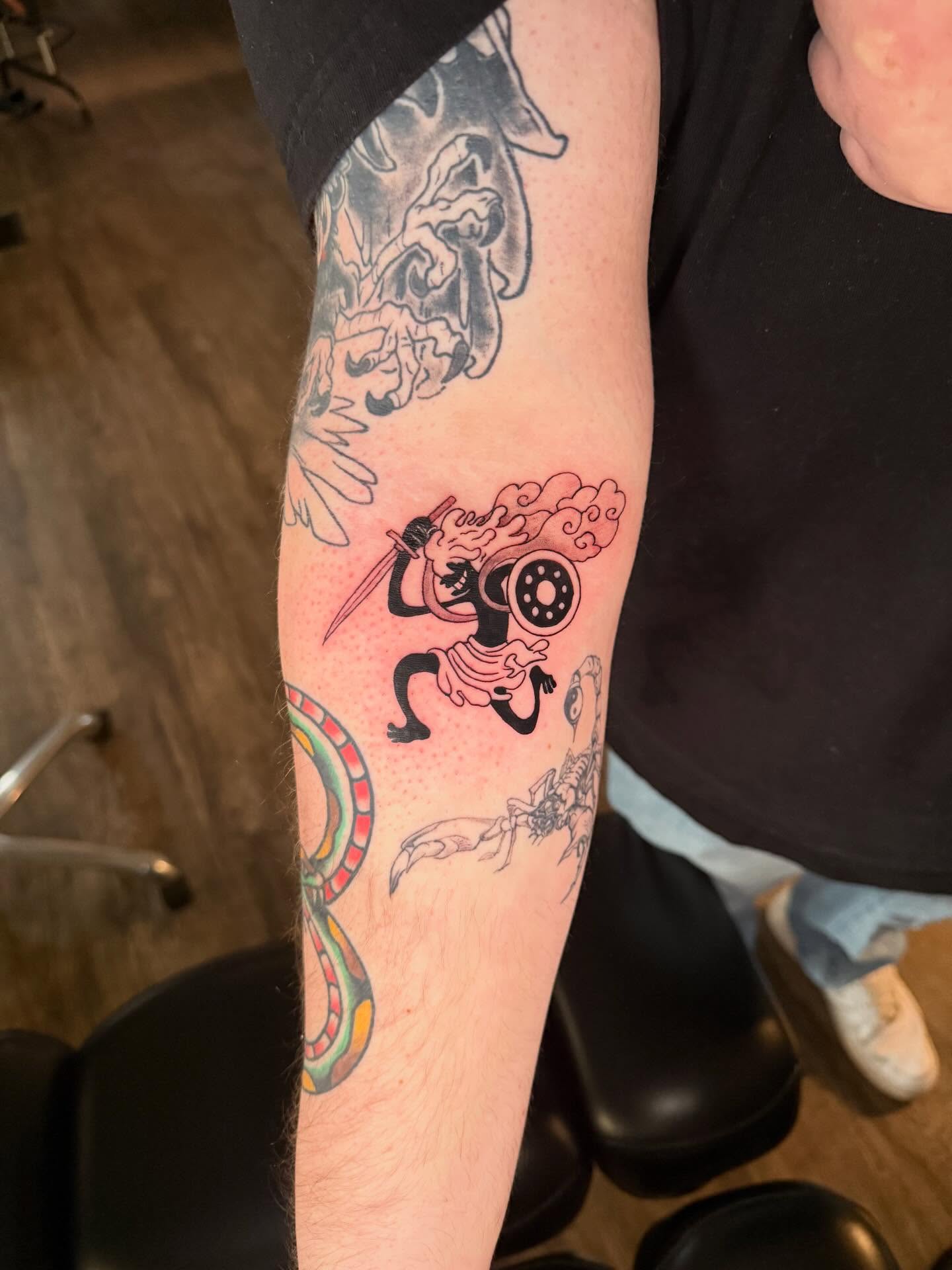 Tattoo by @damon.d.tattoos — new_school