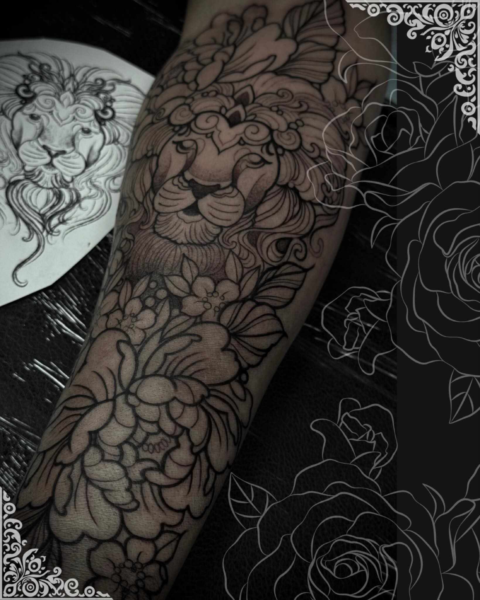 Tattoo by @m2thebtattoos — black_and_grey, realism