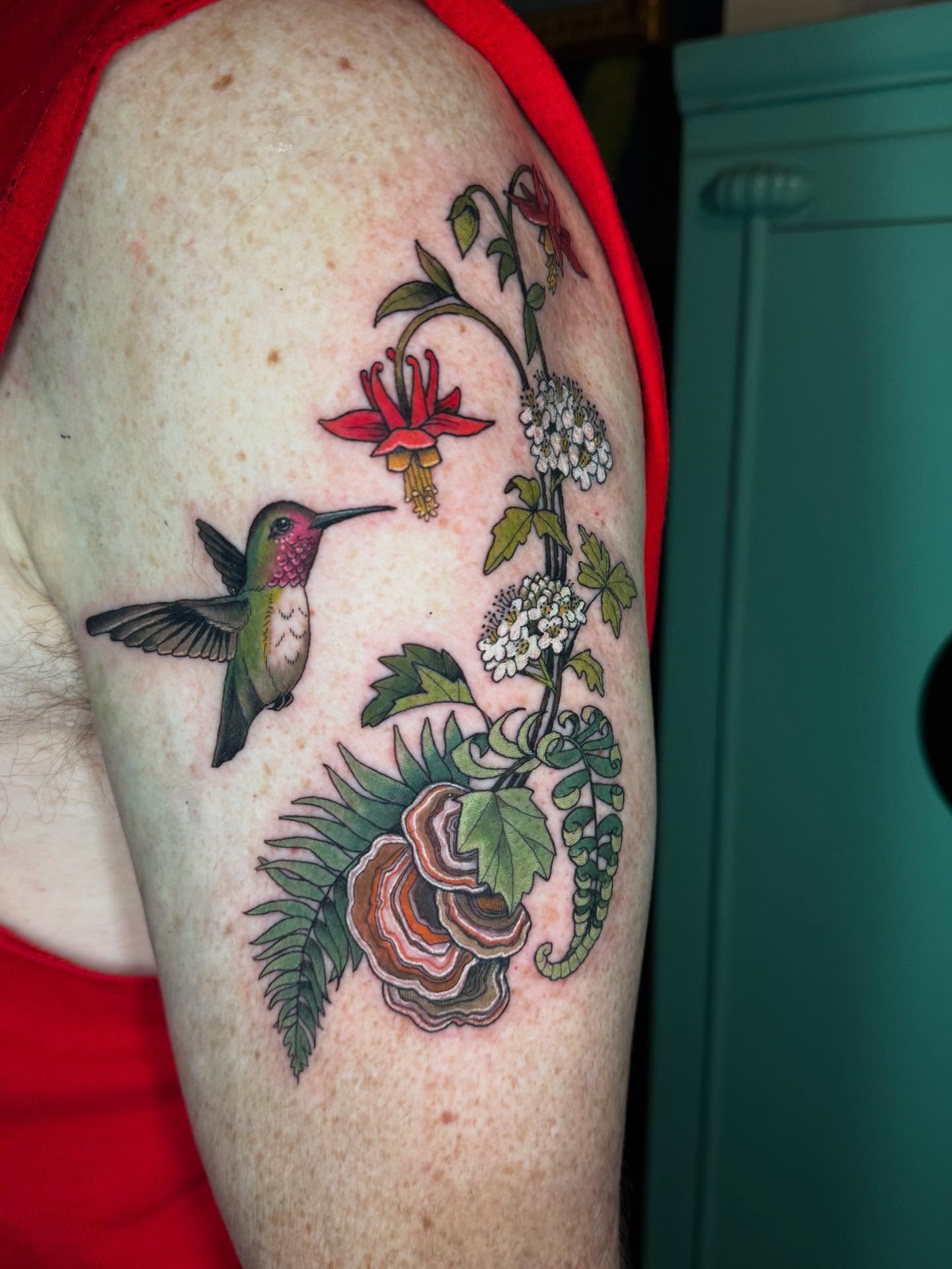 Tattoo by @bisbytattoos — realism, watercolor