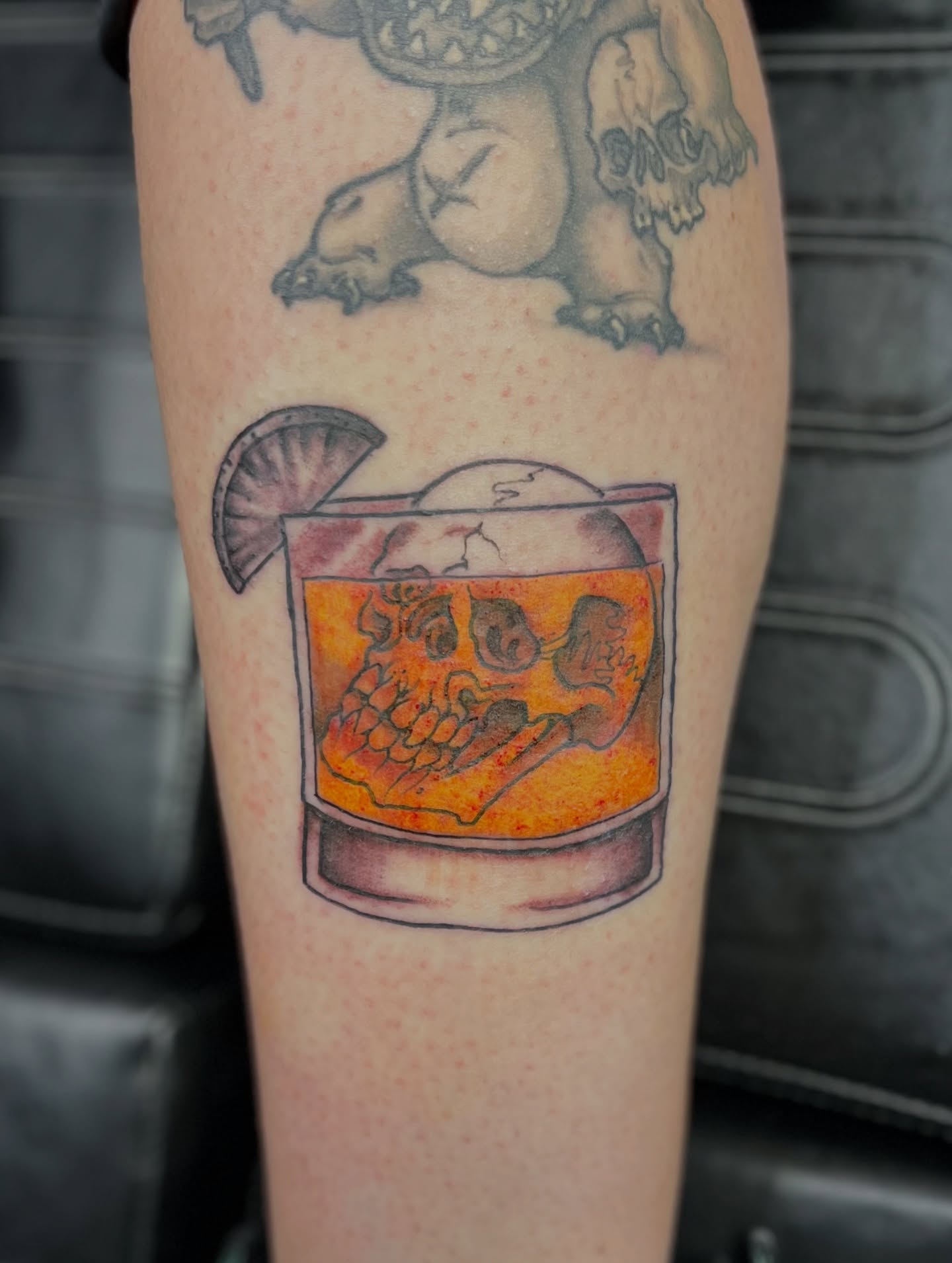 Tattoo by @edflorestattoo — dotwork, realism