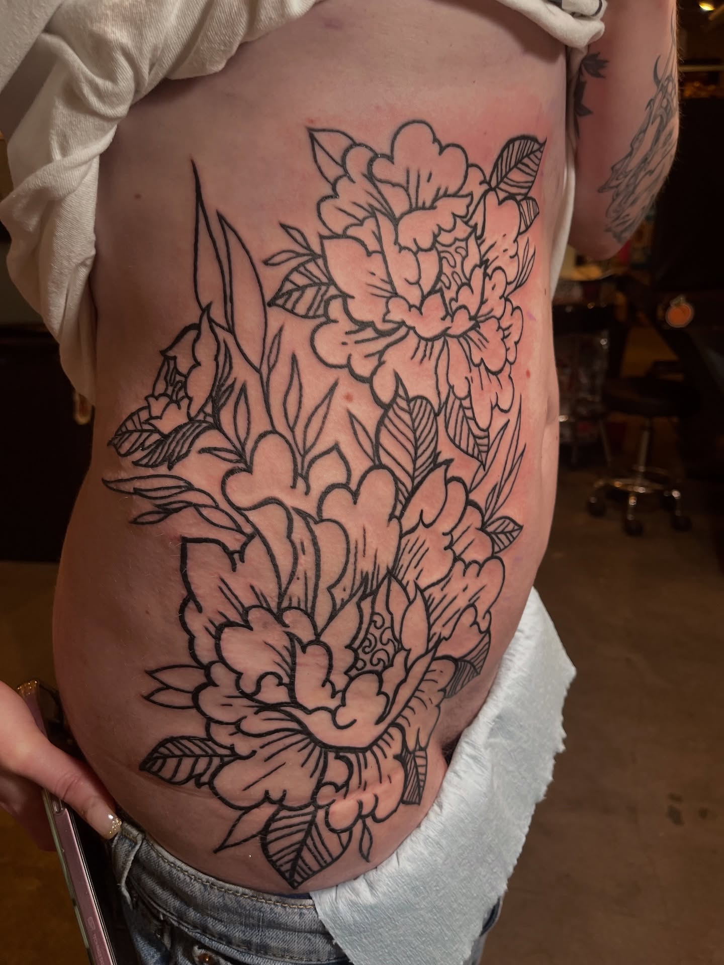 Tattoo by @corylarge — black_and_grey