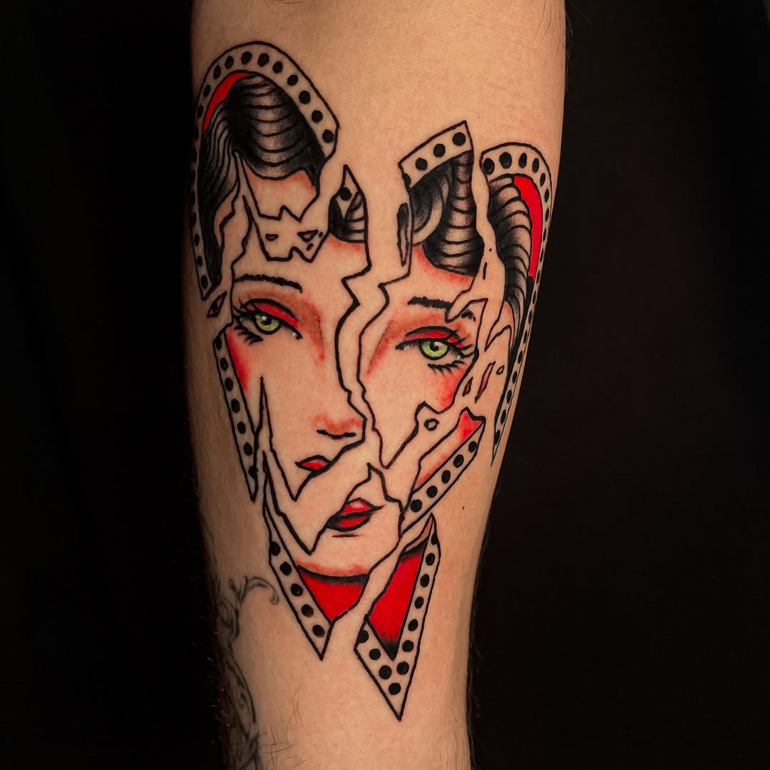 Tattoo by @henriktattoo_ — neo_traditional, surrealism