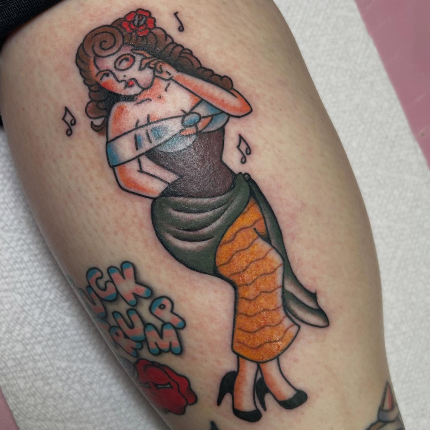 Tattoo by @missfinetattoo — american_traditional