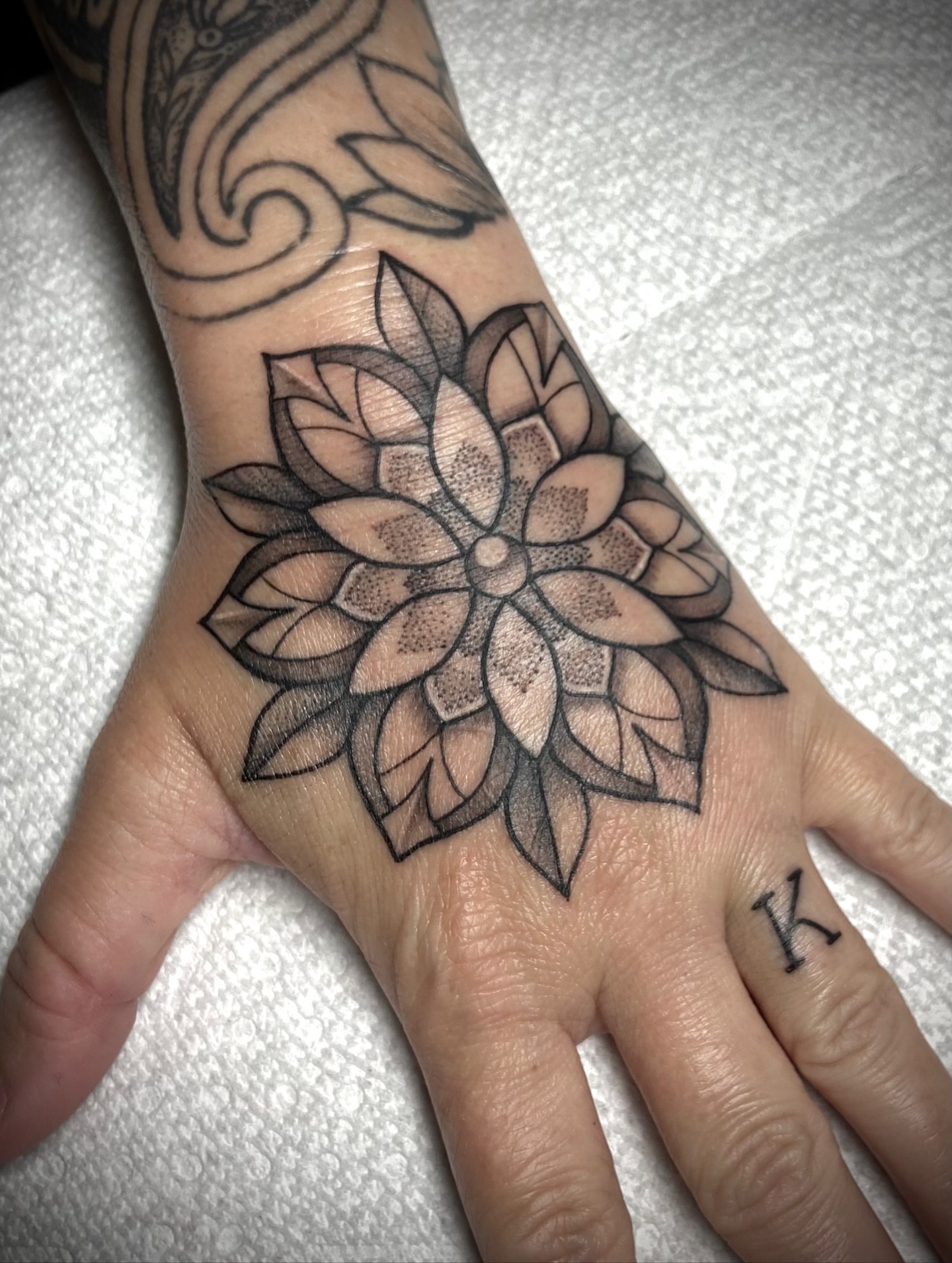 Tattoo by @byrd_tattoos — black_and_grey