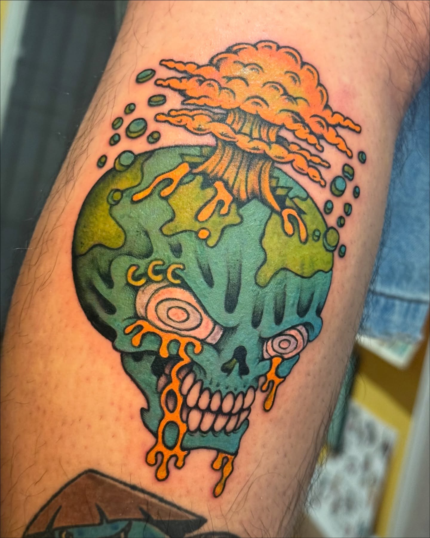 Tattoo by @lilcenzo — new_school, surrealism
