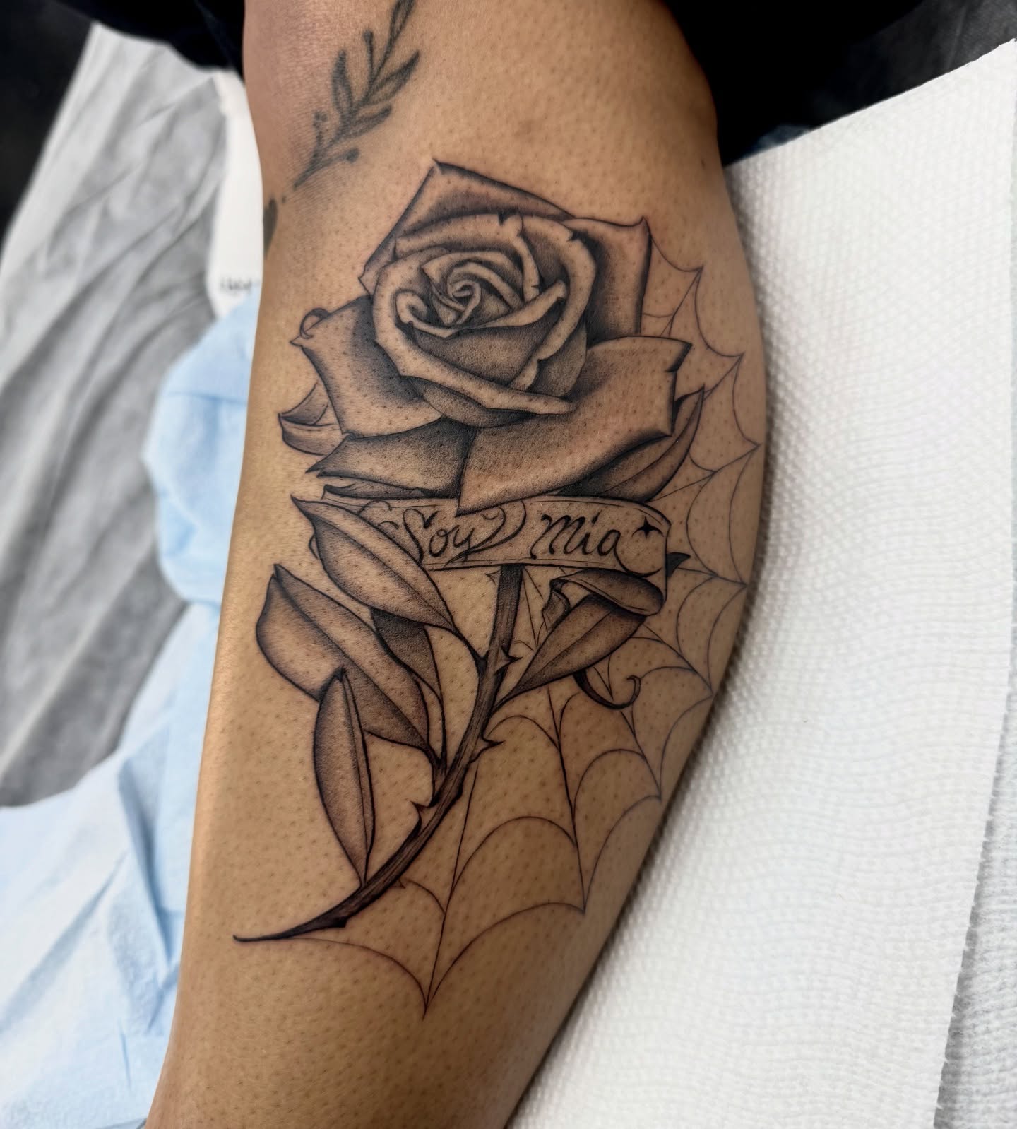 Tattoo by @zeebrruh_ — black_and_grey, realism