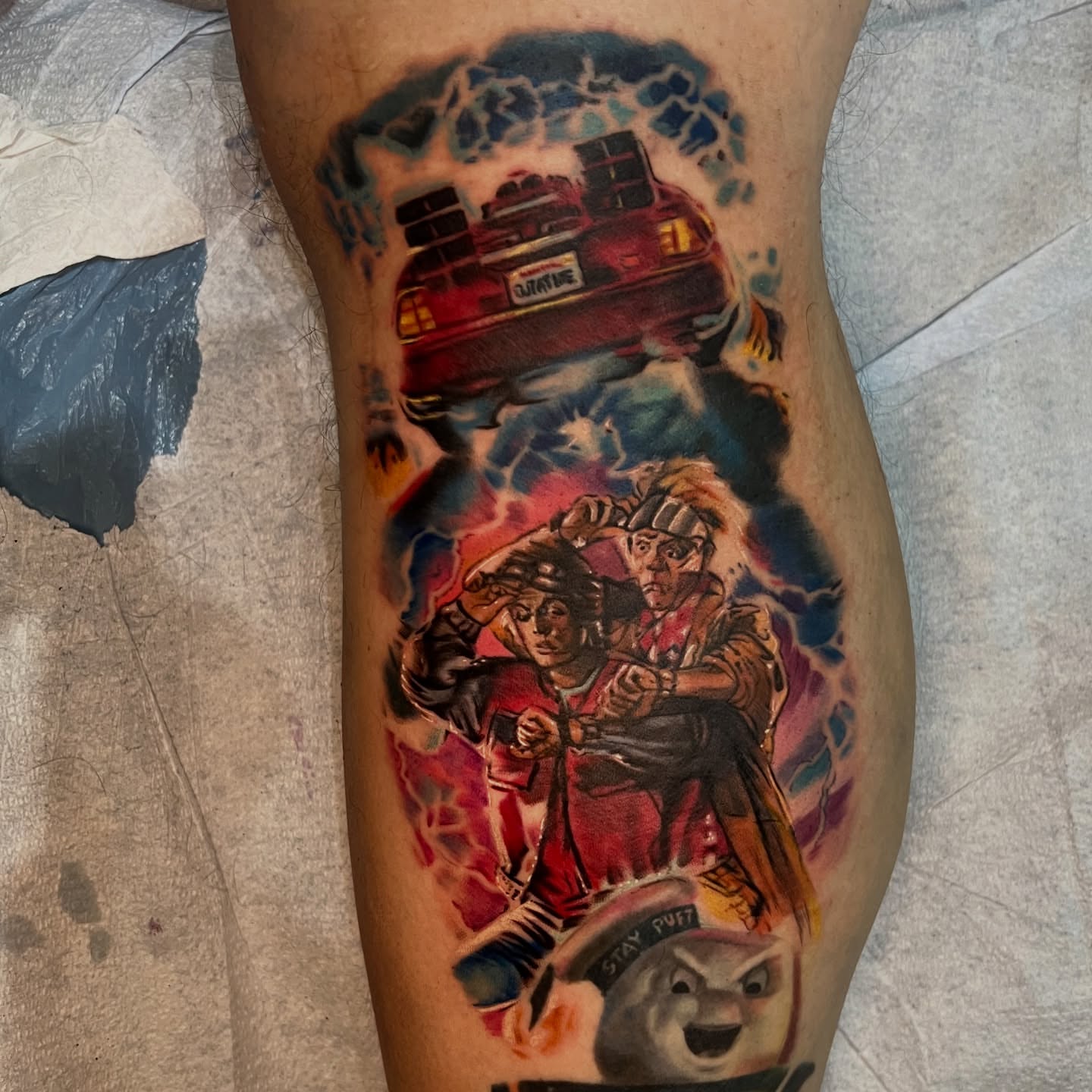 Tattoo by @mez_love_tattoos — realism, watercolor