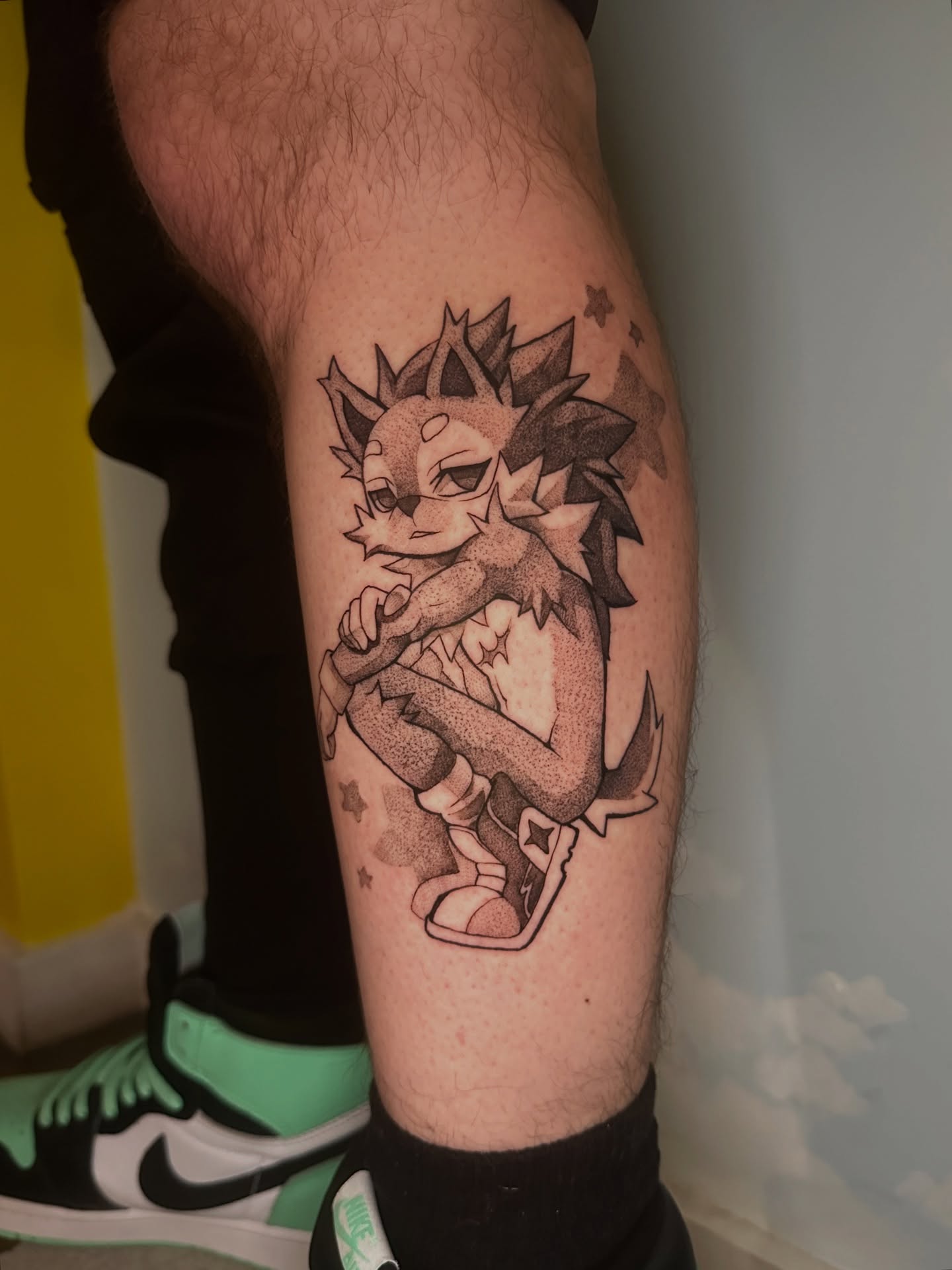 Tattoo by @deggy_tattoo — dotwork