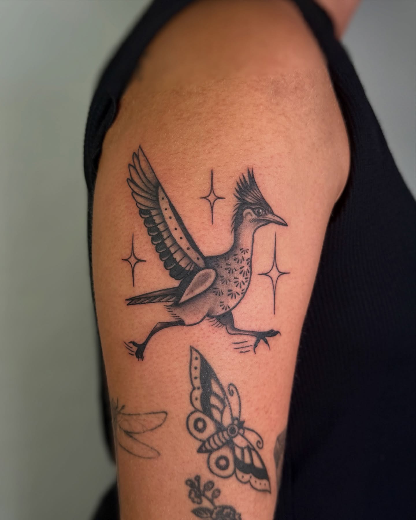 Tattoo by @seanmademeink — dotwork