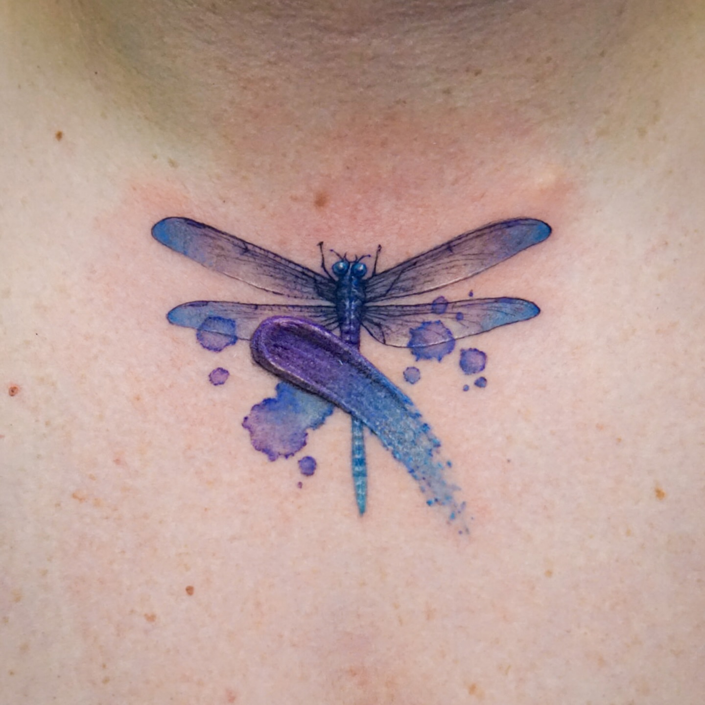 Tattoo by @gemma_tattooer — watercolor
