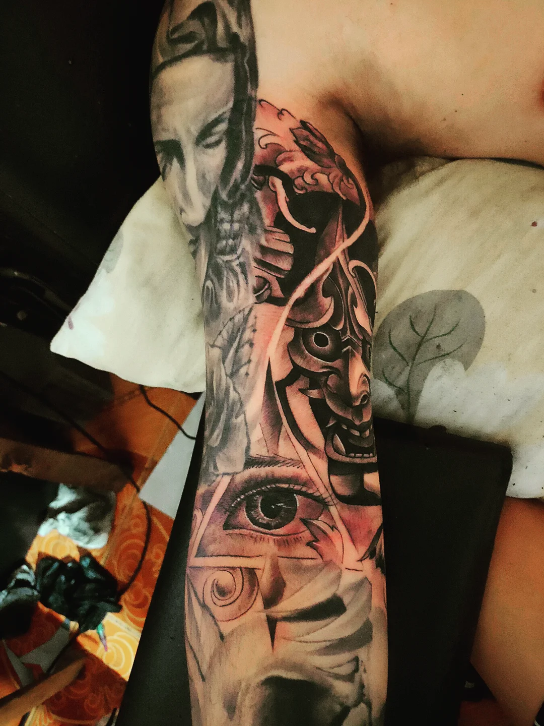 Tattoo by @r_a_tattoo — realism, dark_realism