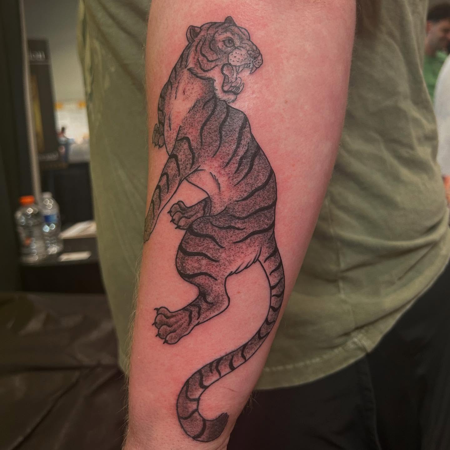 Tattoo by @inkslingingtattoo โ black_and_grey, realism