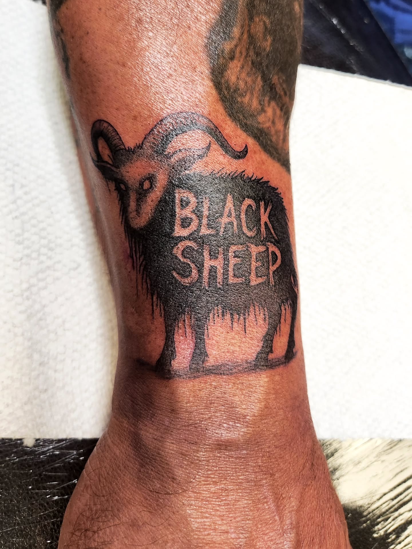 Tattoo by @lifeisajjtattoo_ — black_and_grey