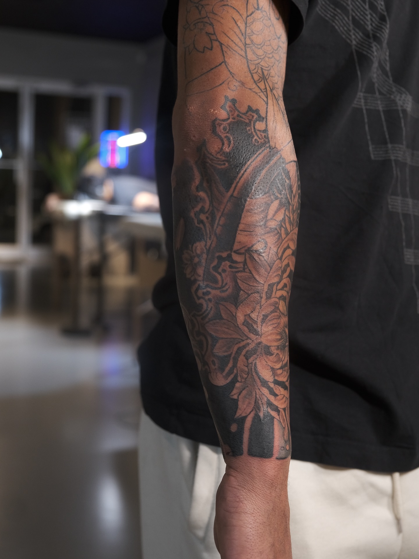 Tattoo by @gat_ink — black_and_grey
