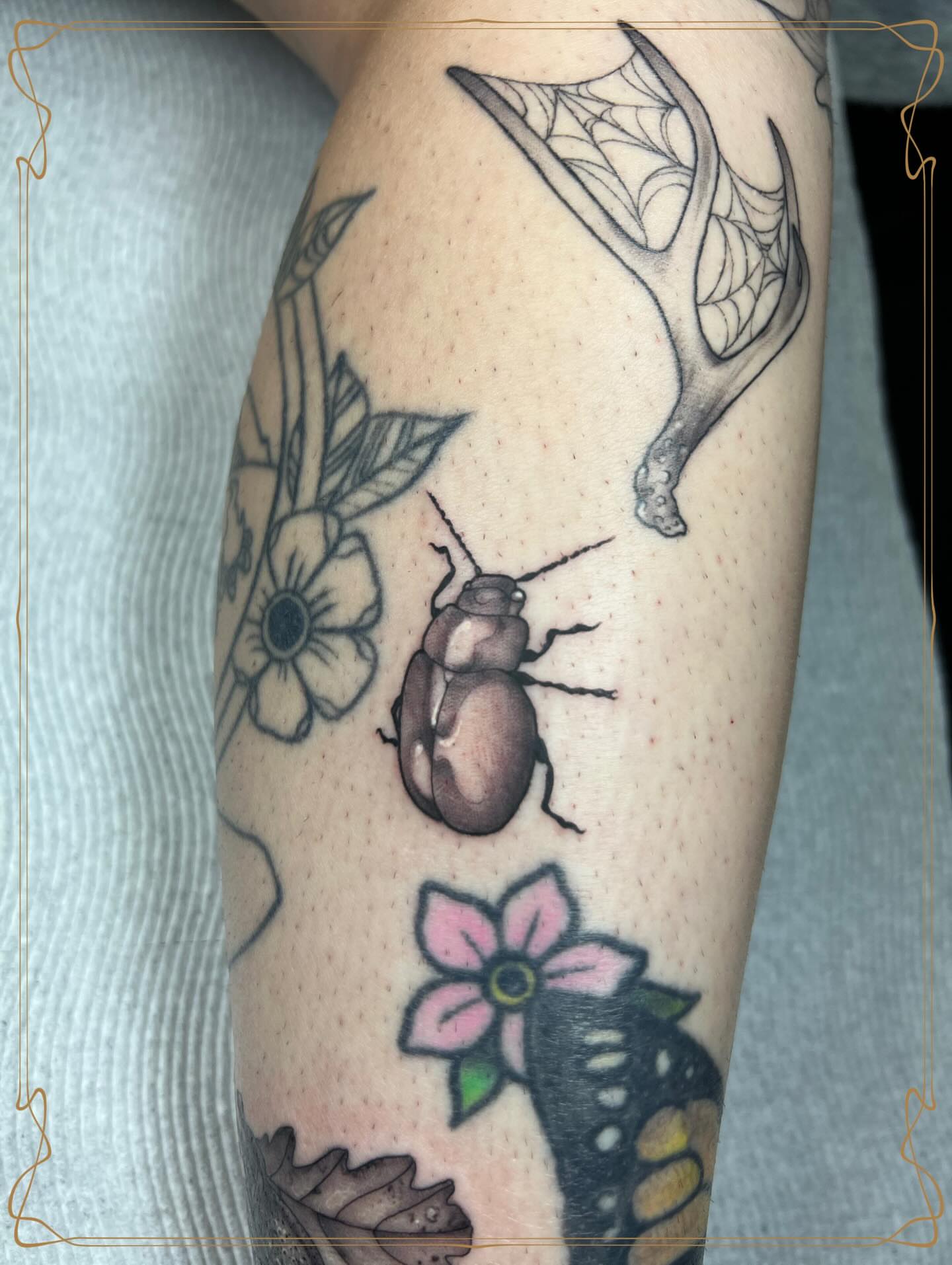 Tattoo by @severinblacktattoo — black_and_grey, realism