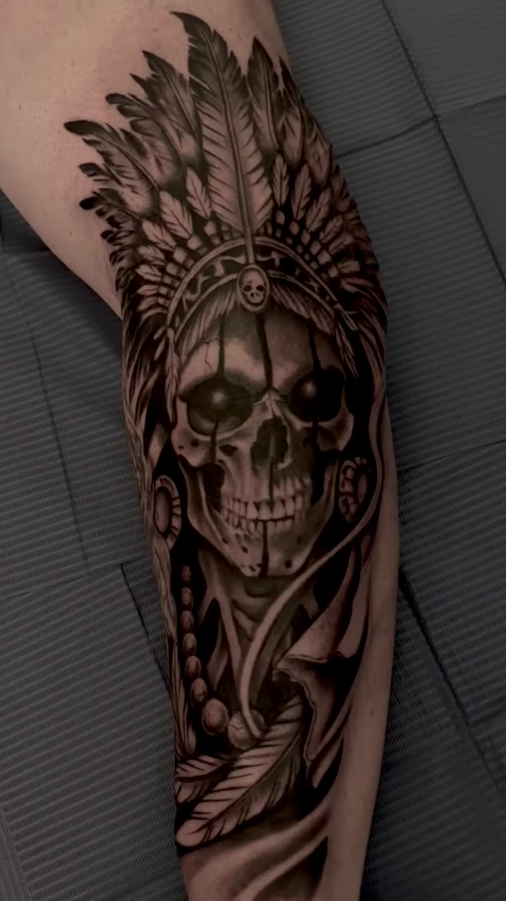 Tattoo by @taboo.tattoos_ — realism, black_and_grey