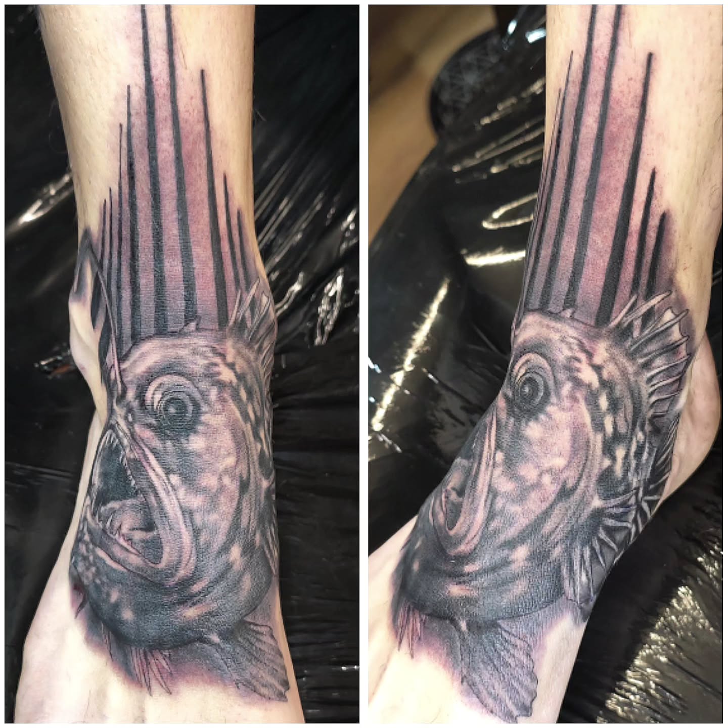 Tattoo by @bn13tattooist — realism, black_and_grey