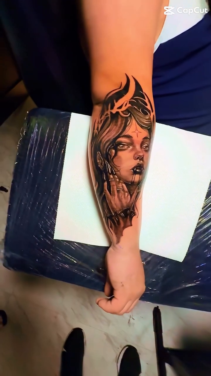 Tattoo by @erasmovasqueztattoo — neo_traditional, black_and_grey
