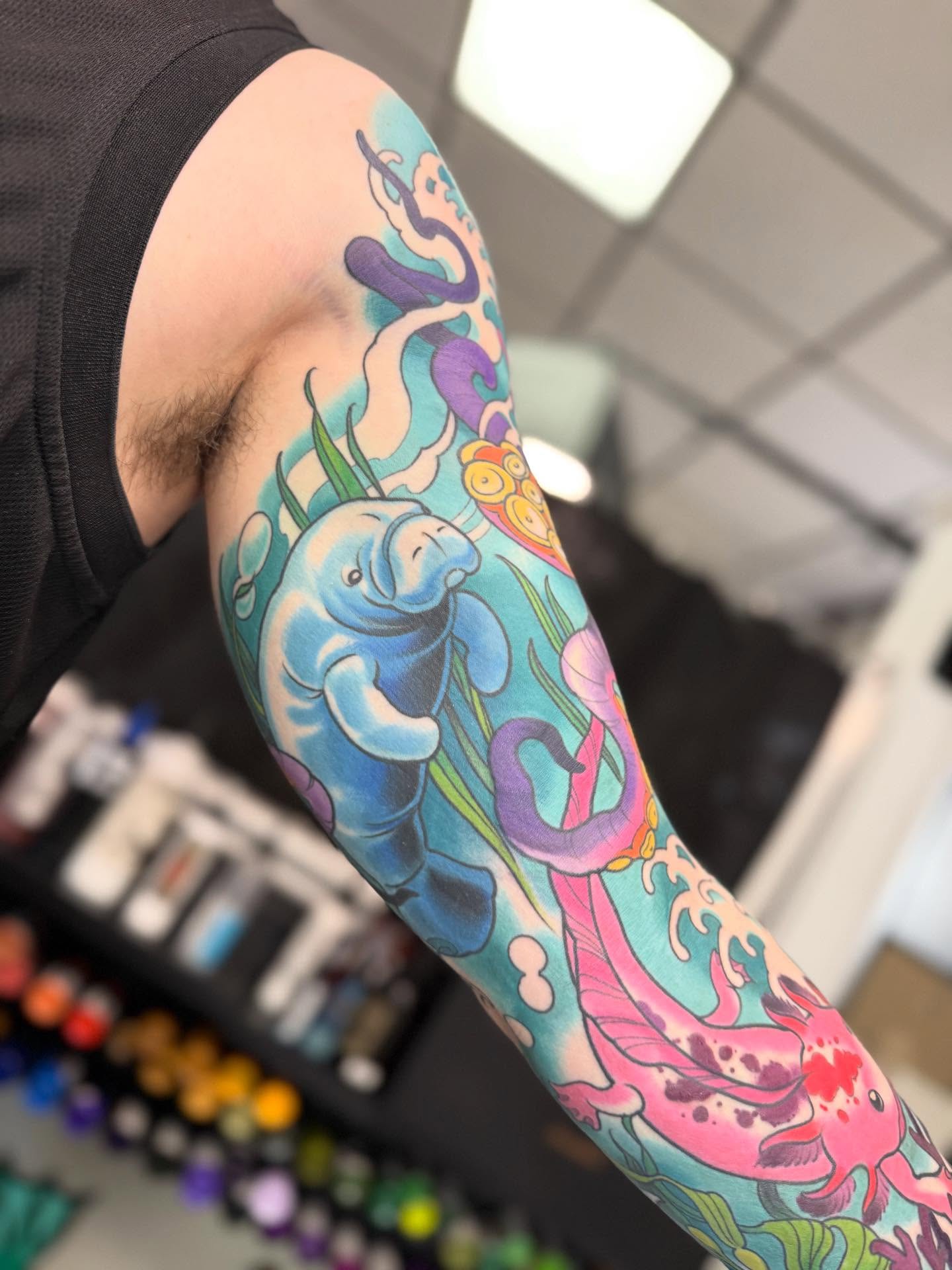 Tattoo by @emalderkstattoos β new_school, illustrative