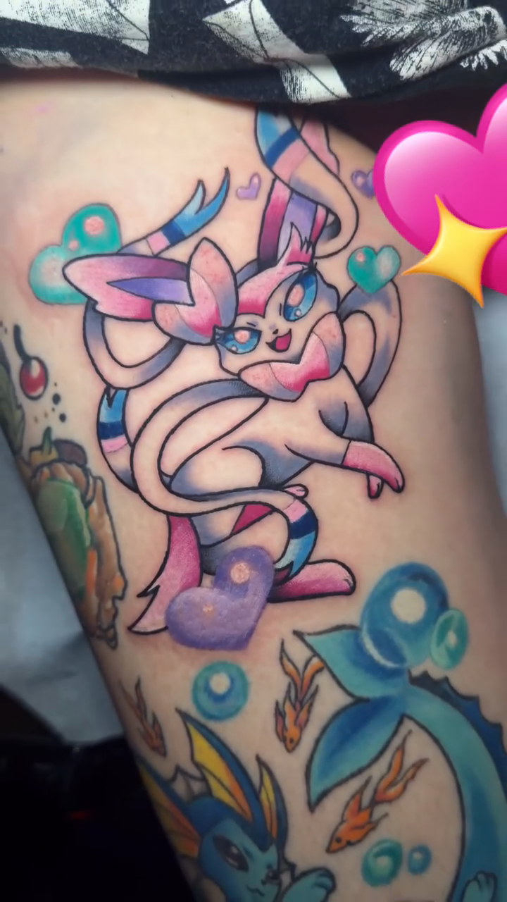 Tattoo by @xxsashafontainexx — anime