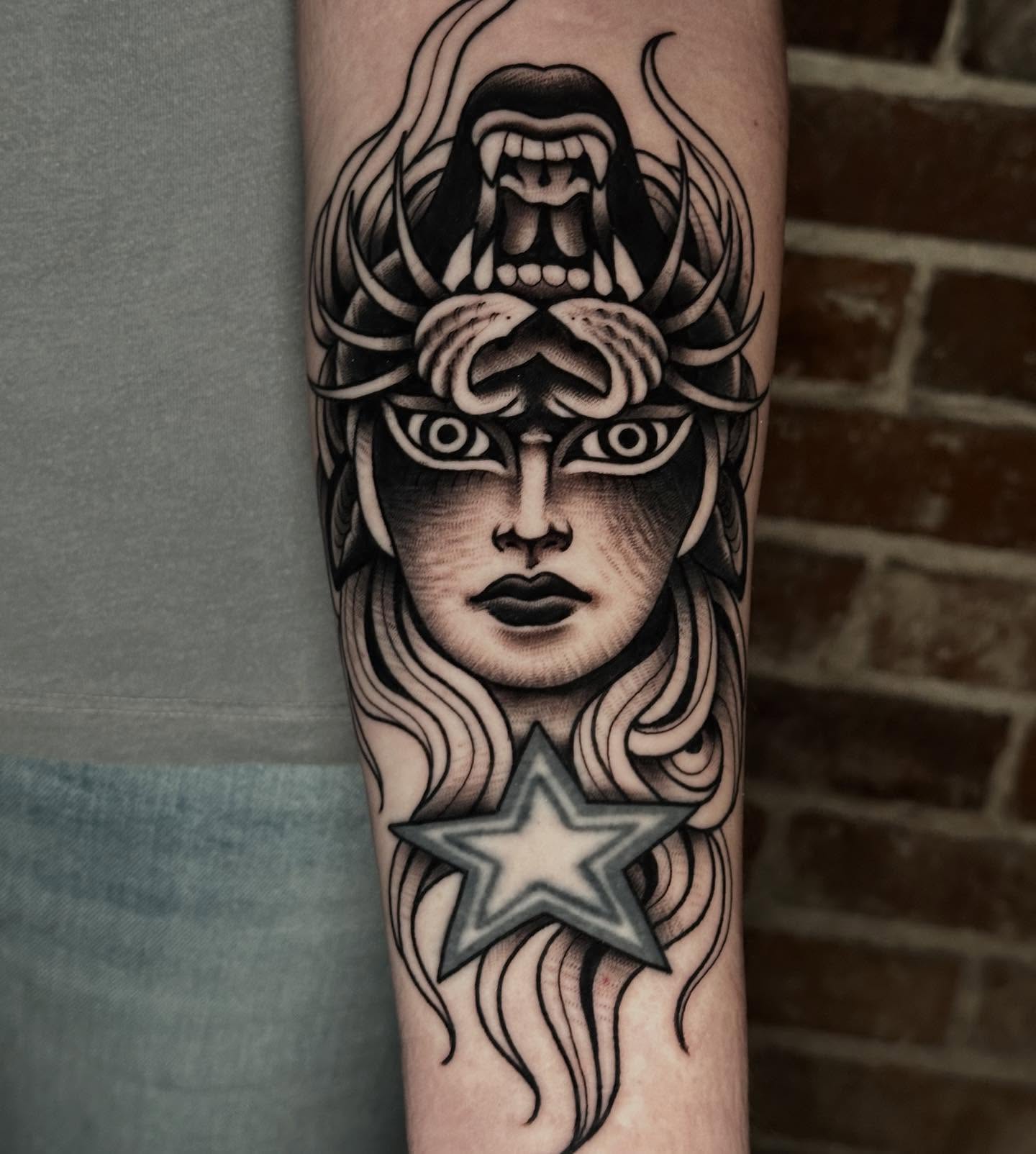 Tattoo by @alyssadaytattoos — black_and_grey, realism
