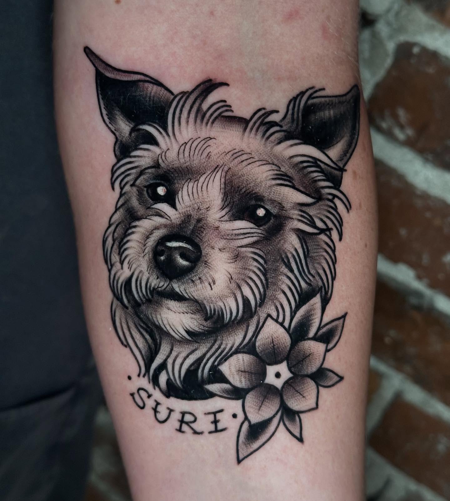 Tattoo by @alyssadaytattoos — black_and_grey, realism