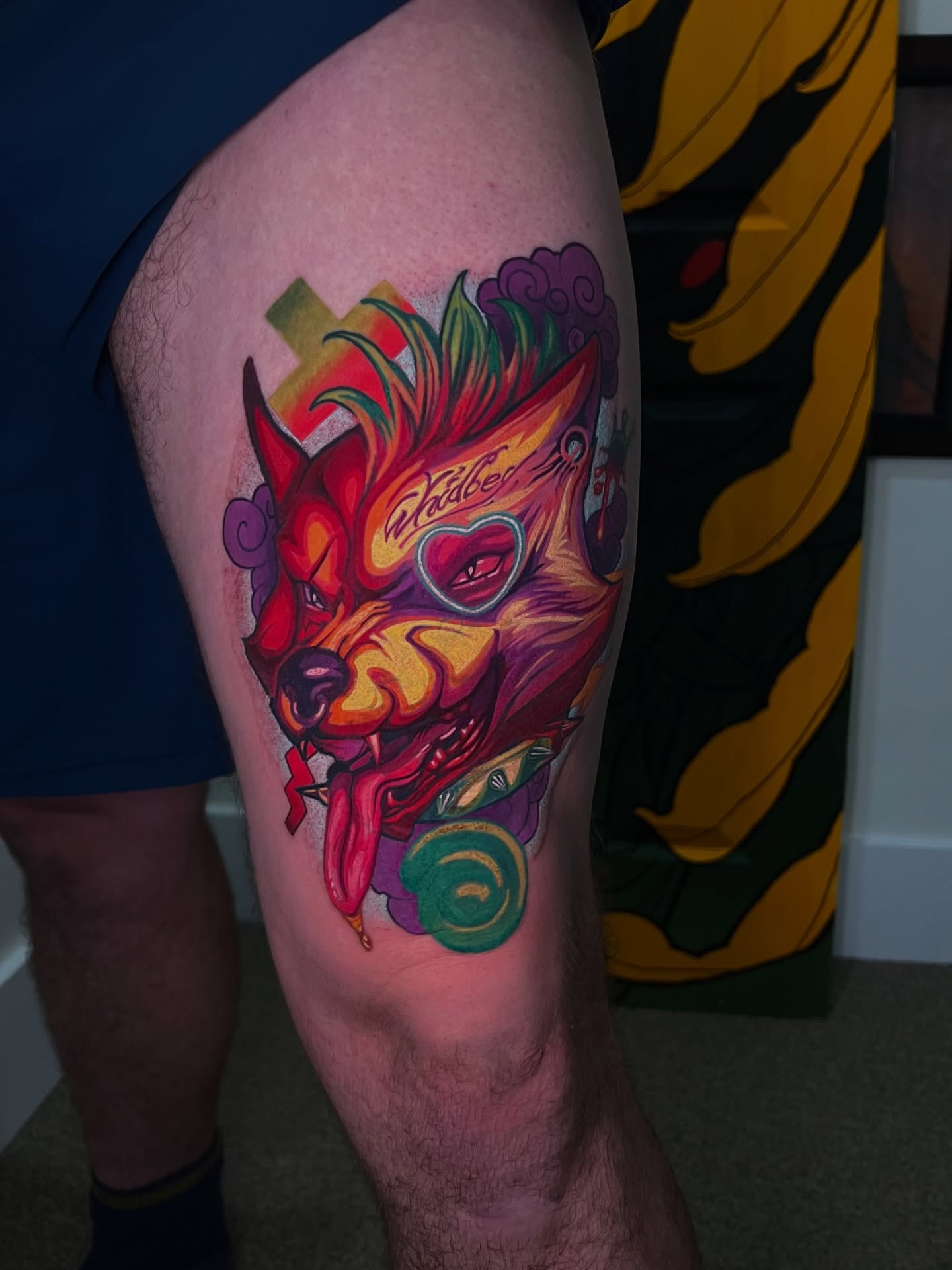 Tattoo by @blackbisontattoo β new_school, illustrative