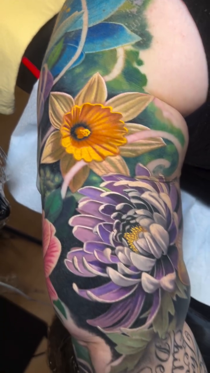 Tattoo by @aaronmckinneytattoo — japanese_irezumi, realism
