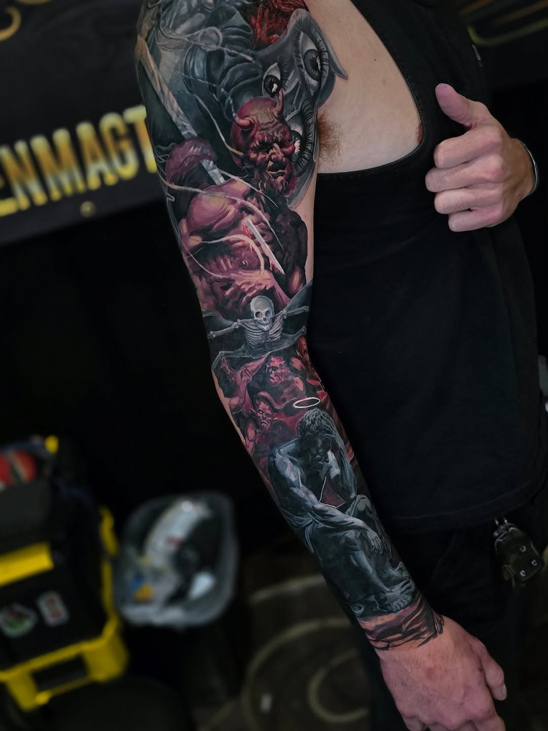 Tattoo by @gl_tattoos — realism, dark_realism
