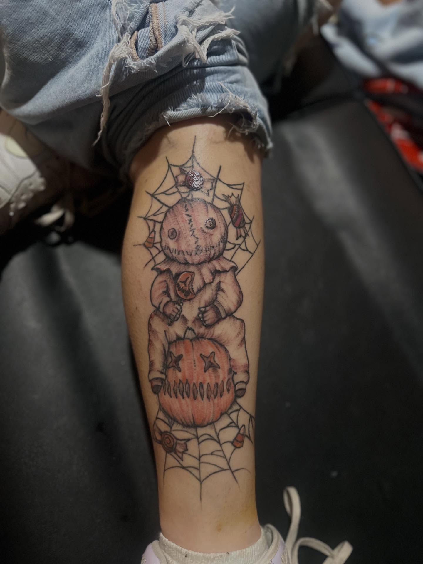Tattoo by @highly_carver — american_traditional, dark_realism