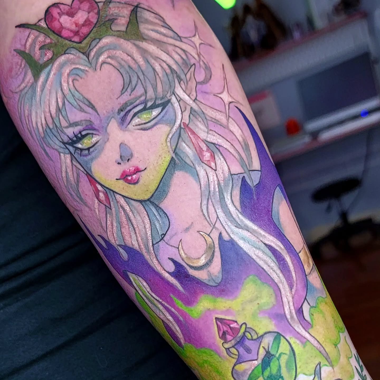 Tattoo by @kerryfairytattoos β new_school, illustrative