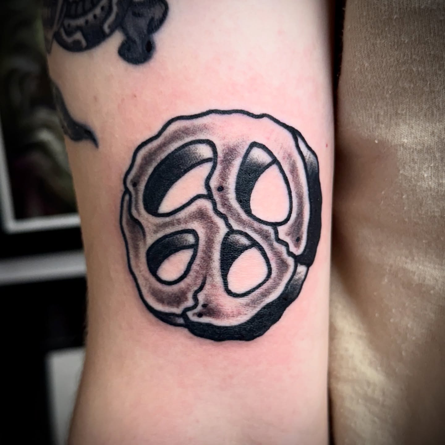 Tattoo by @kane.the.tattooer — black_and_grey
