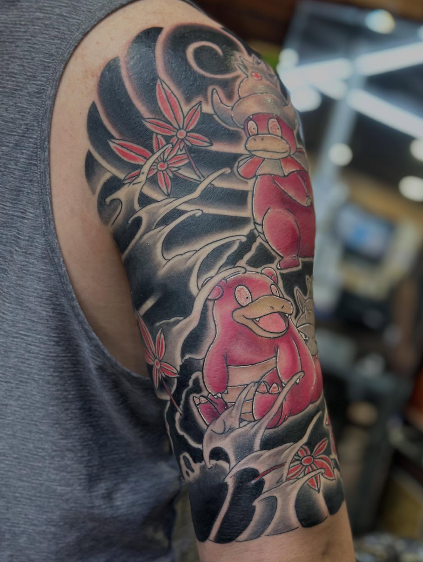 Tattoo by @sailorsushi_ — japanese_irezumi, anime