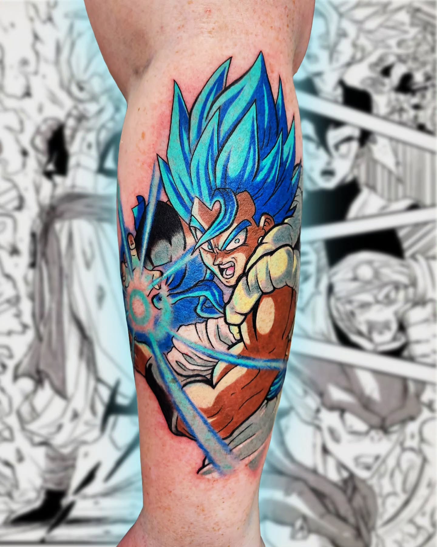 Tattoo by @narliehoodman — anime