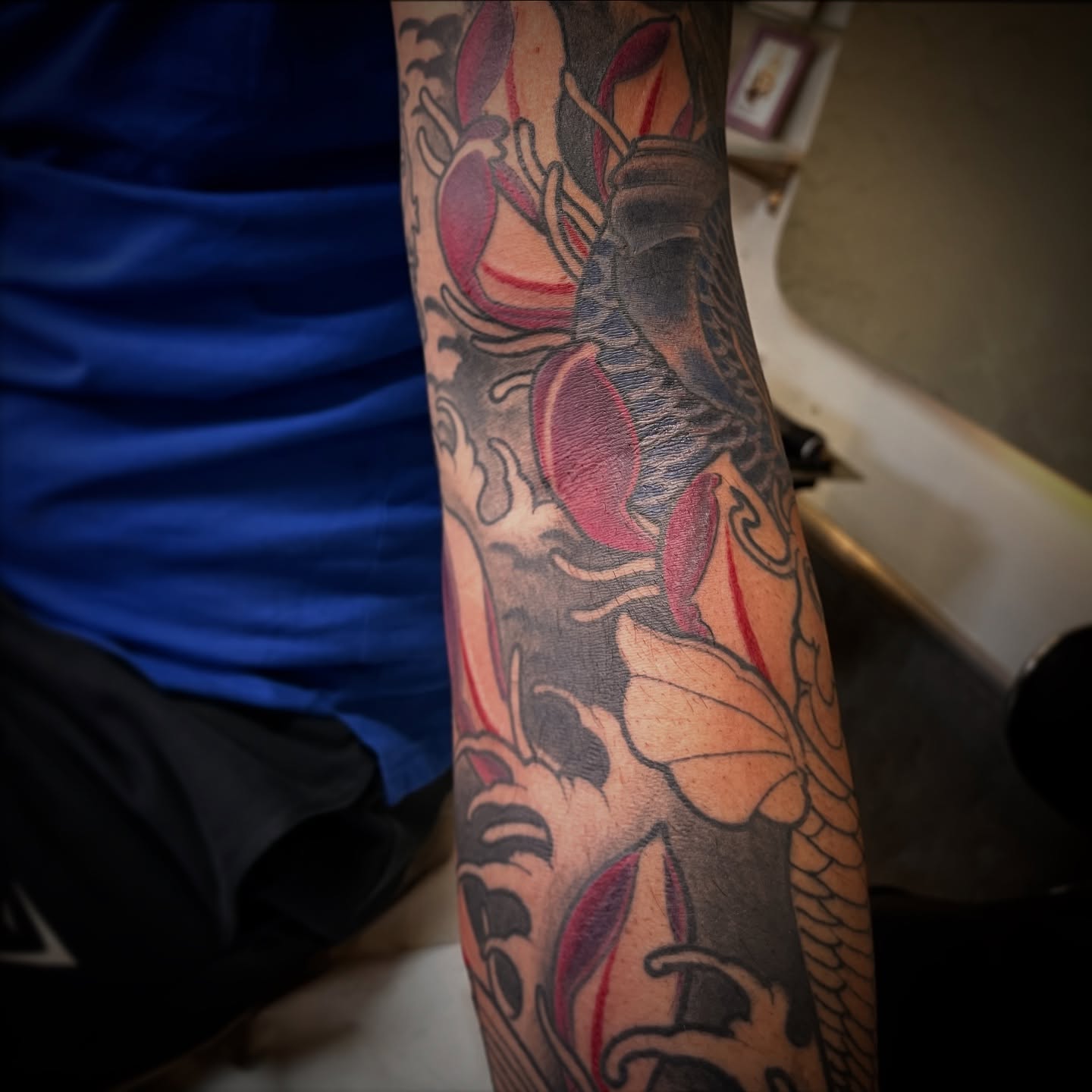 Tattoo by @yatush — american_traditional, black_and_grey