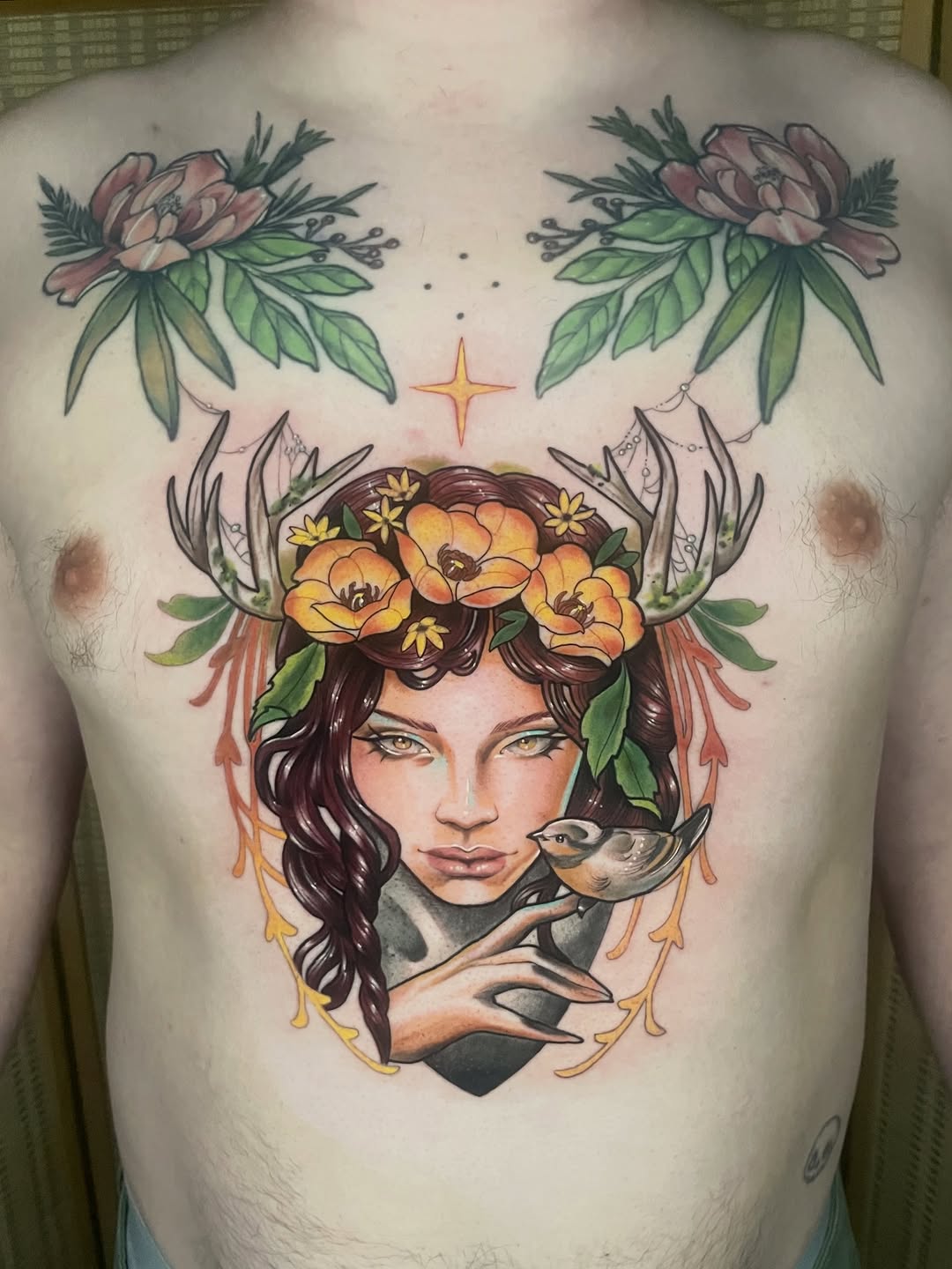 Tattoo by @erinhainestattoos — realism, neo_traditional