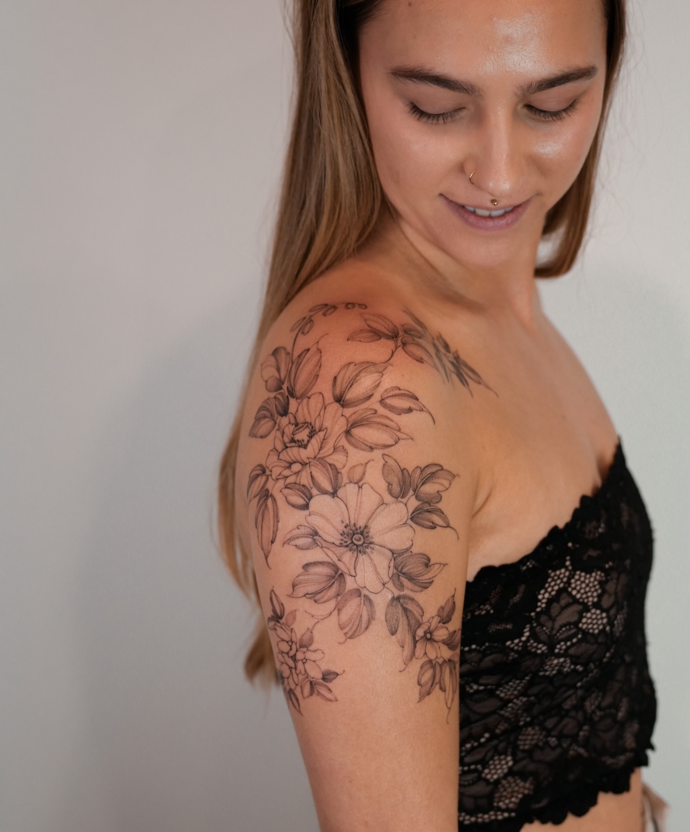 Tattoo by @aldoshyna_t — black_and_grey