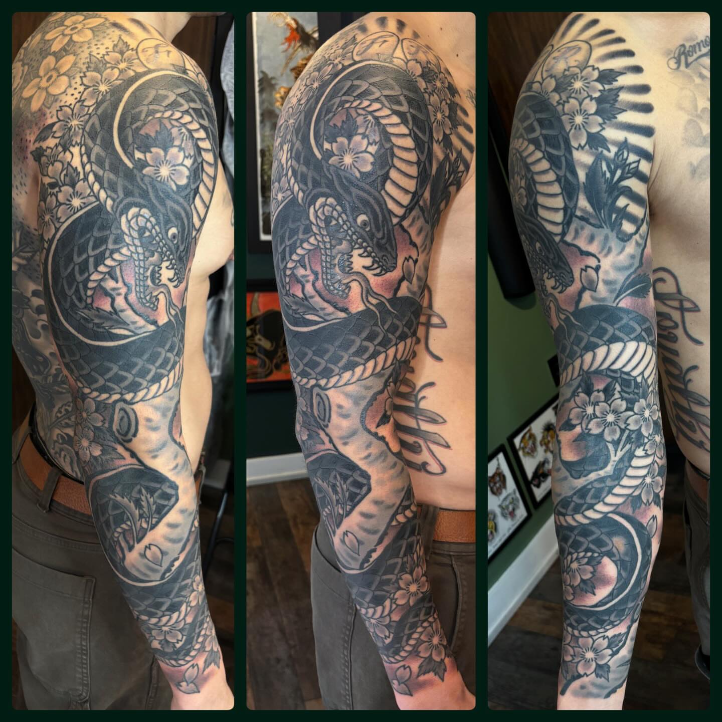 Tattoo by @mason_montgomery — american_traditional, black_and_grey