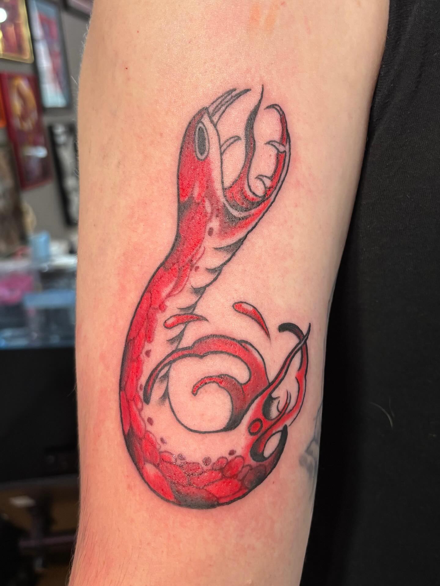 Tattoo by @jdawgdotgov — dotwork