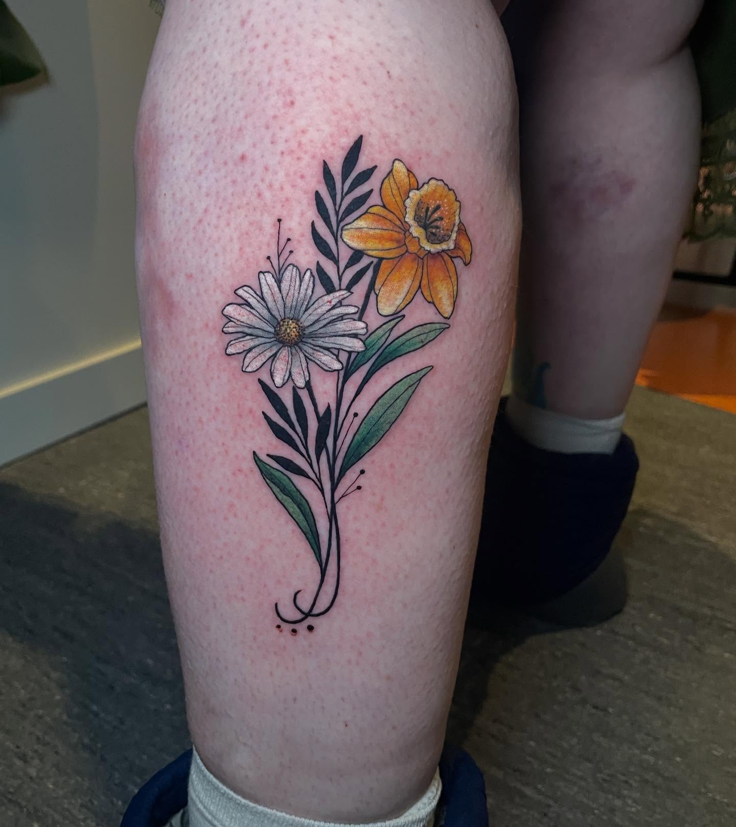 Tattoo by @karenm_tattoos — dotwork, realism
