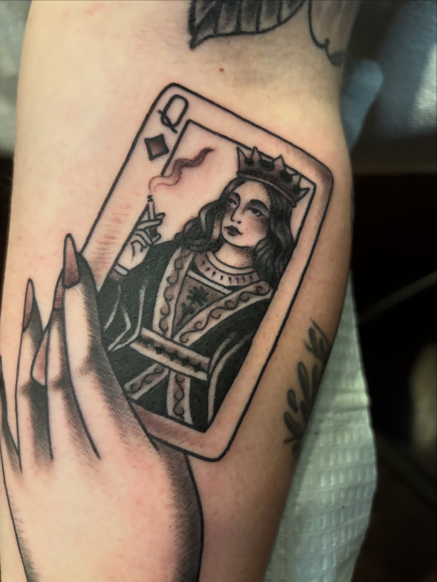 Tattoo by @mikemactattoo — black_and_grey
