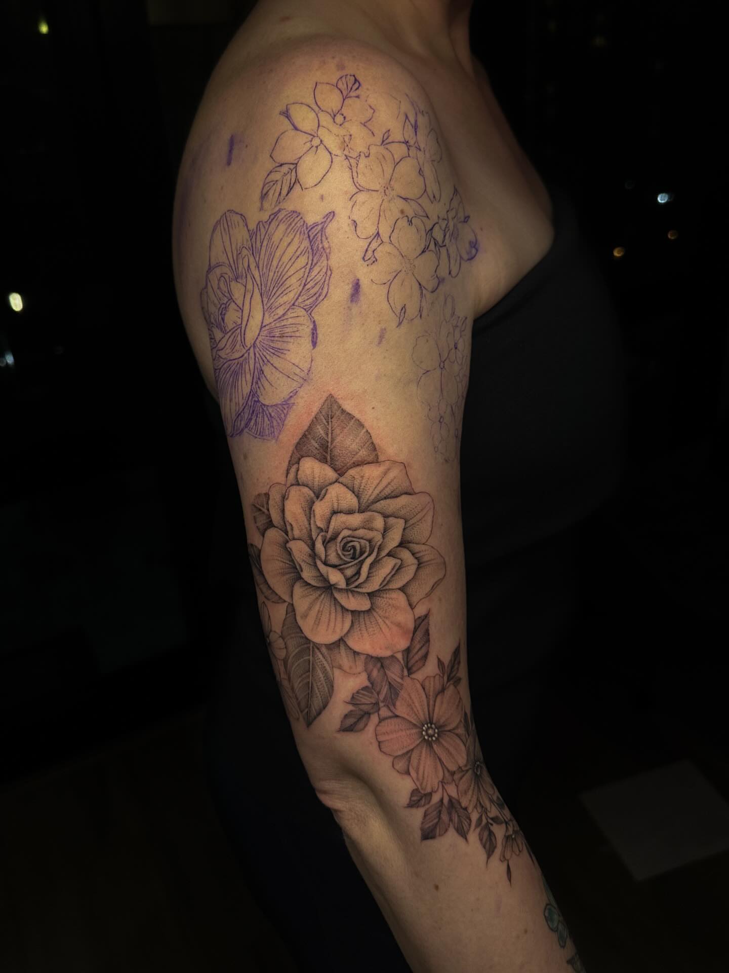 Tattoo by @davidlayhere โ realism, black_and_grey