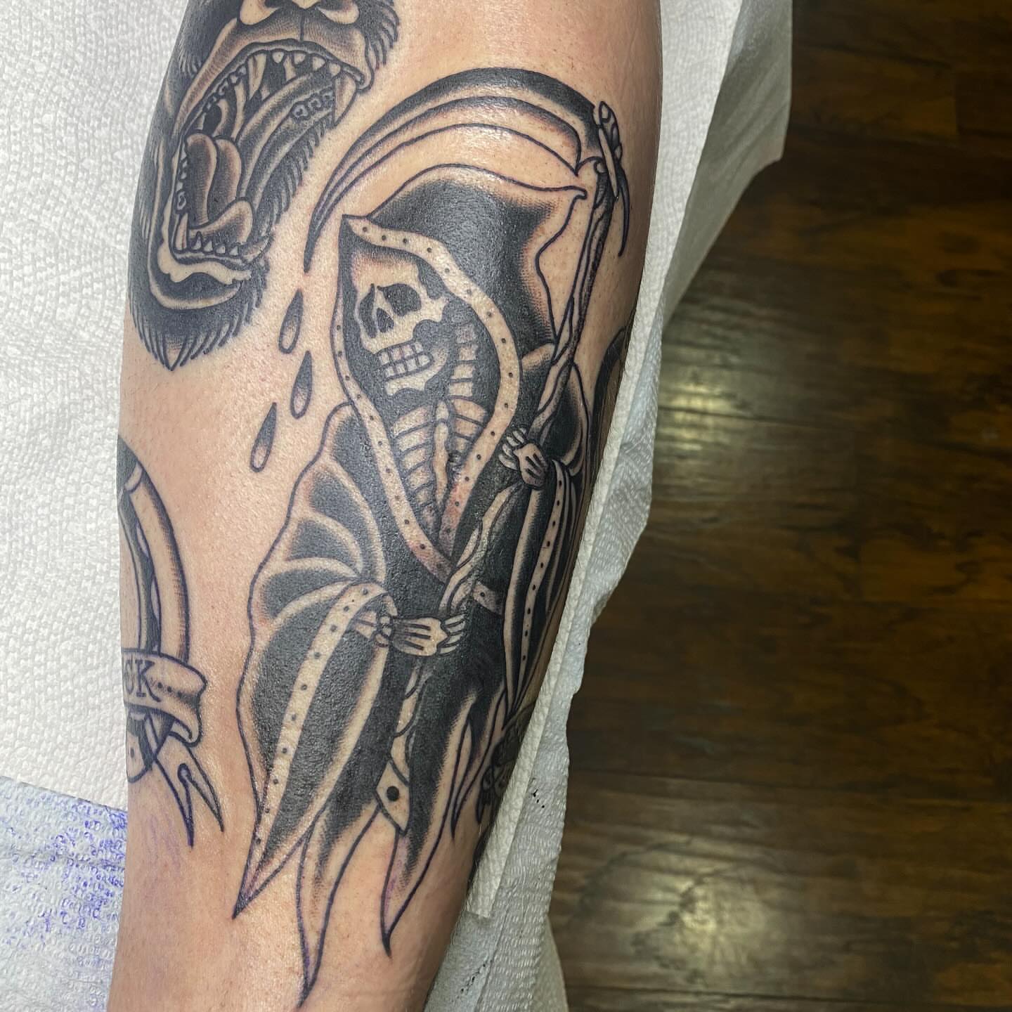 Tattoo by Thomas Cook, Frederick, Maryland